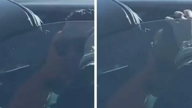 فيديو ردت فعل مجنونة من فتاة سعودية قابلت رونالدو عند إشارة مرور في الرياض 